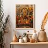 Religious Byzantine Catholic Art Prints Modern Christian Posters Gospel Figure Illustration Canvas Painting Pictures Home Decor