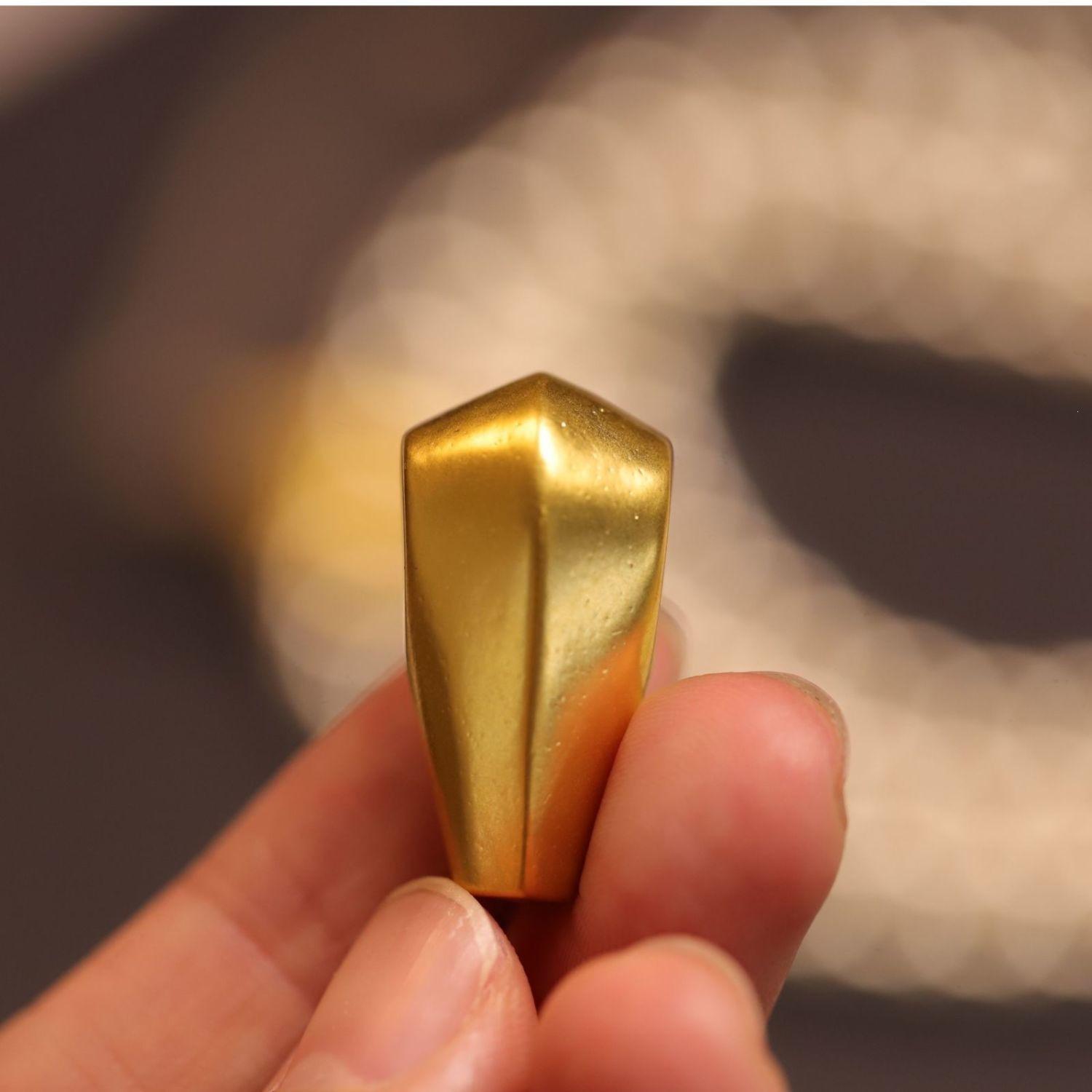 Custom Three-Hole Round Spacer Beads for Bodhi 108 Bead Bracelet - Ancient Style Wenwan Accessories