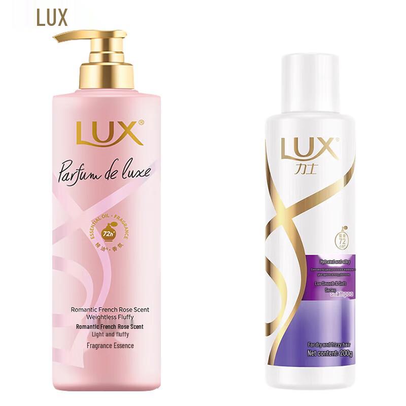 

LUX Rose Garden Fragrance Essence & Moisturizing Shampoo Set