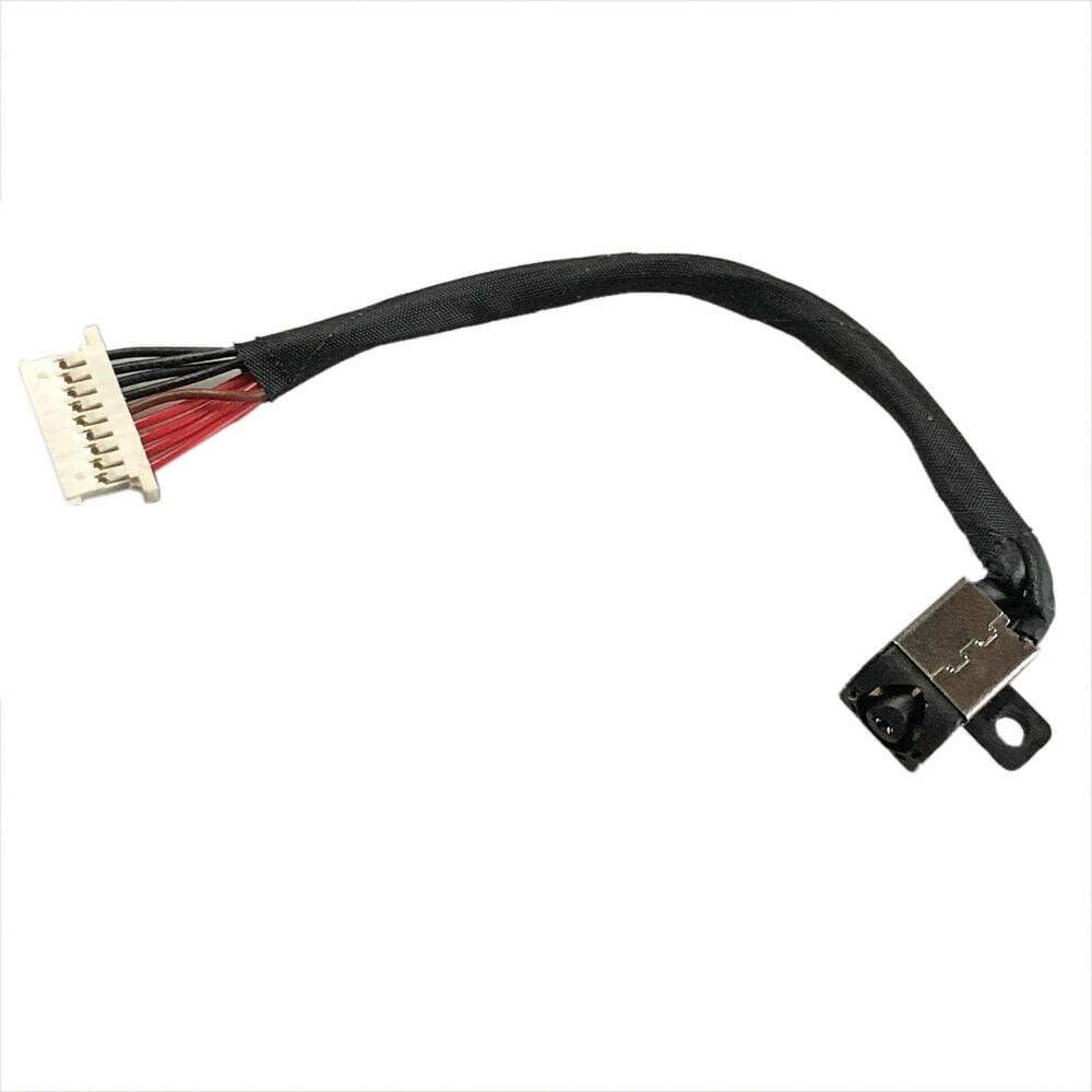 2 v 1 DC napájecí konektor nabíjecí port kabel pro Dell Inspiron 15 7591 7590 P84F001
