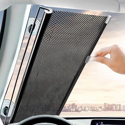 Auto zatahovací ochrana sluneční clony Slunečník Přední okno Kryt sluneční clony Závěsy Interiér Ochrana čelního skla Příslušenství