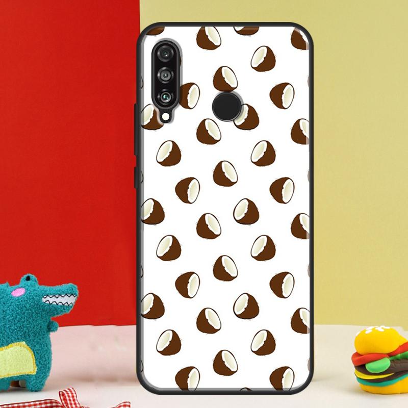 Summer Fruit Coconut For Huawei Nova 9 10 SE 12i 12s 11i 5T Y91 Y90 Y60 Y70 Y72 Y61 P60 Pro P20 P30 P40 Lite Case