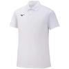 Mizuno Training Polo Size M N-XT Shirt, Moisture-Wicking, Quick-Drying, 32MA9670, White,