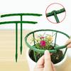 Plant Support Stakes Cage Plie Flower Stand Holder Plastic Semicircle Green House Orchard Fixing Rod Gardening Bonsai Tools