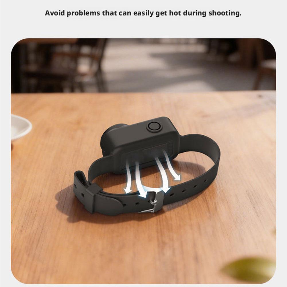 Silicone Strap Protective Case for DJI Osmo Nano Adjustable Sports Wrist Mount Anti-Scratch Shockproof Camera Cover Accessories