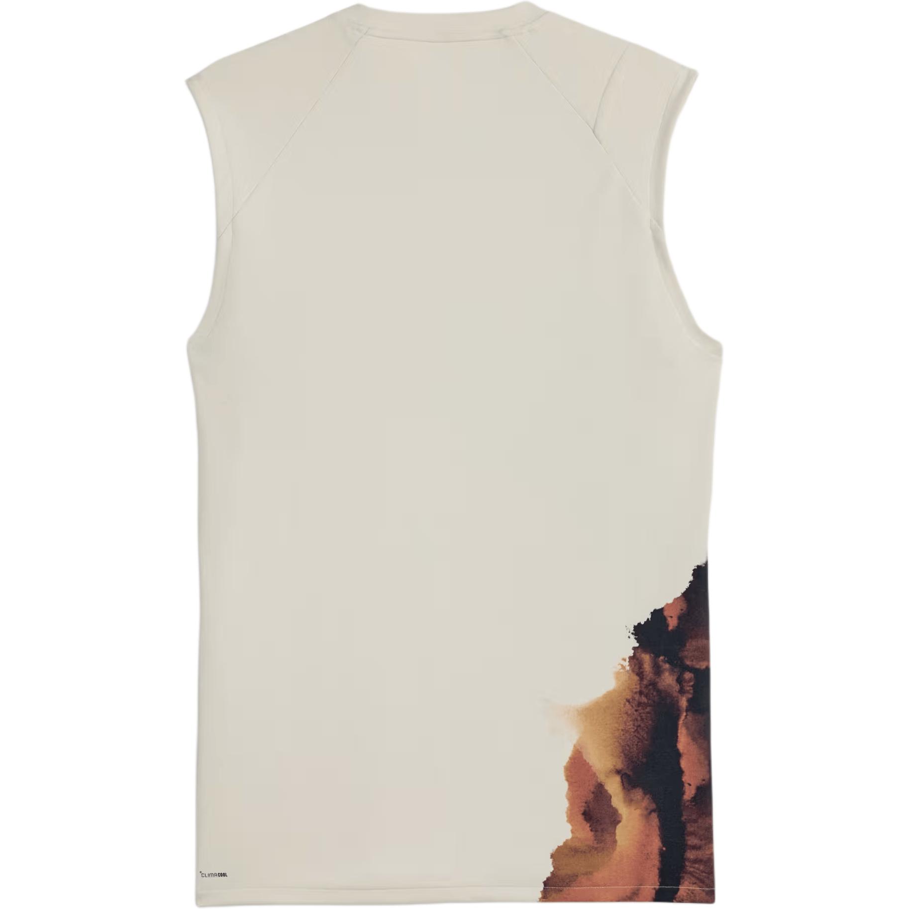 

Y-3 Коллекция FW25 Теннис Топ без рукавов с принтом тай-дай Мужские топы JN3000 S