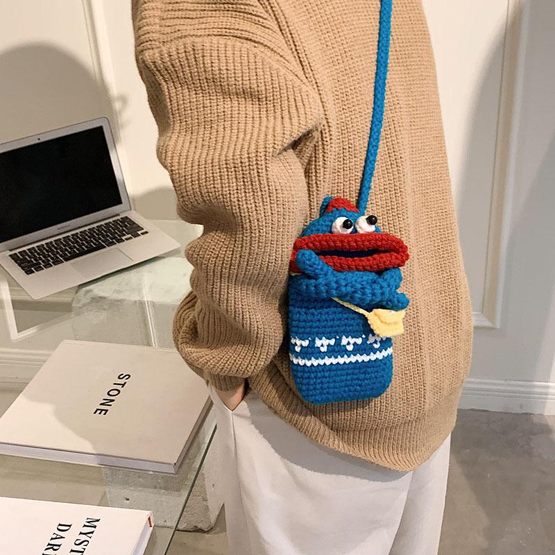 

2025 new women s phonebag синій