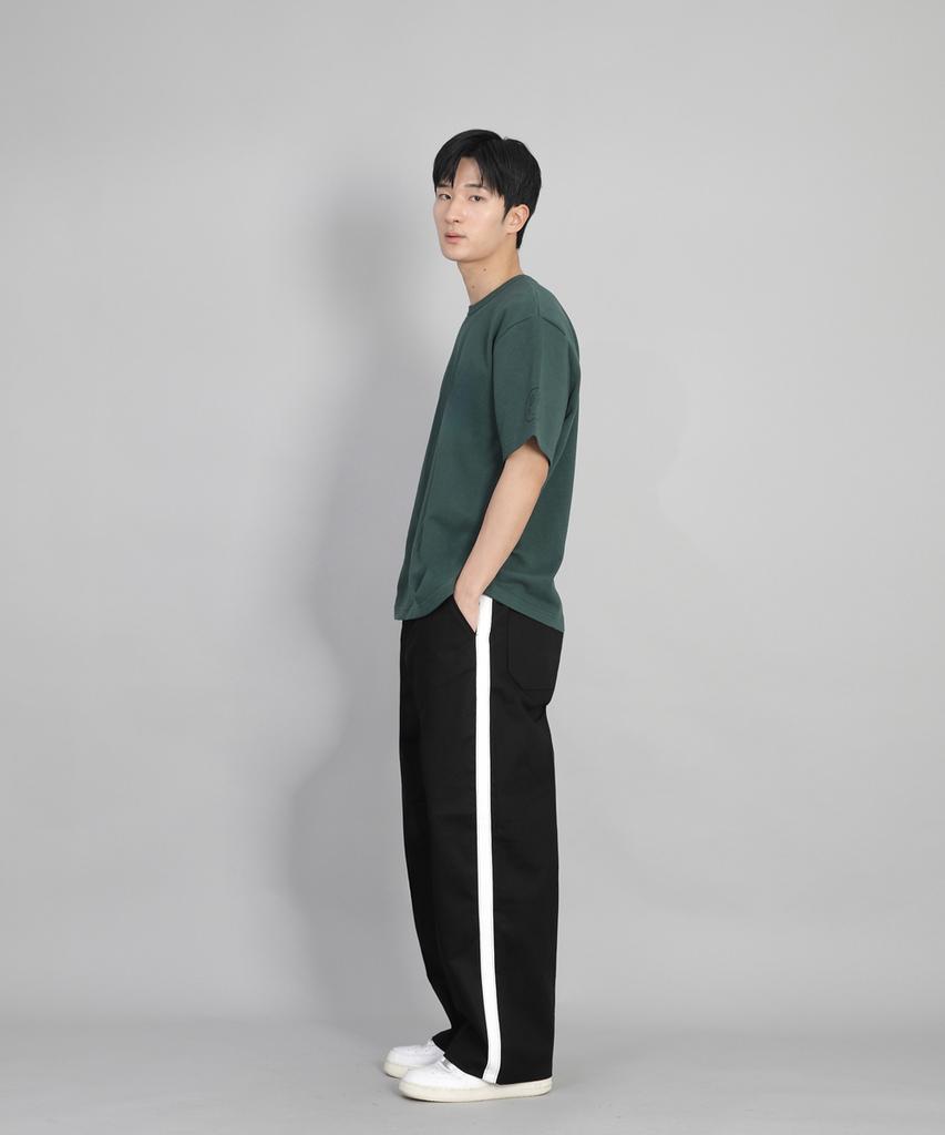 Seinteukeulu White P-Line Ex Wide Pants Plw-341 Black