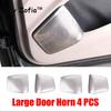For BYD Seal U Sealion 6 Song Plus 2024 2025 Speaker Cover Stainless Steel Door Audio Interior Patch Audio Decorative Frame