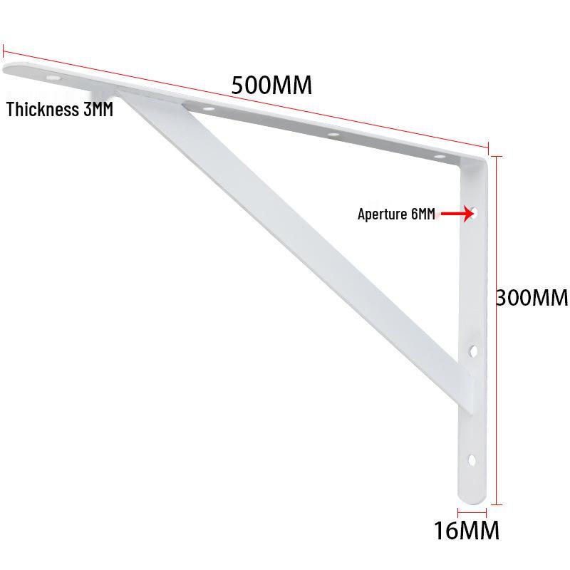 Compact Triangular Wall-Mounted Storage Shelf for Microwave Ovens