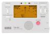 KORG TM-60 WH Tuner and Metronome Simultaneous Use, White, for Brass Bands, Orchestras, and Individual Practice, Compact and Portable