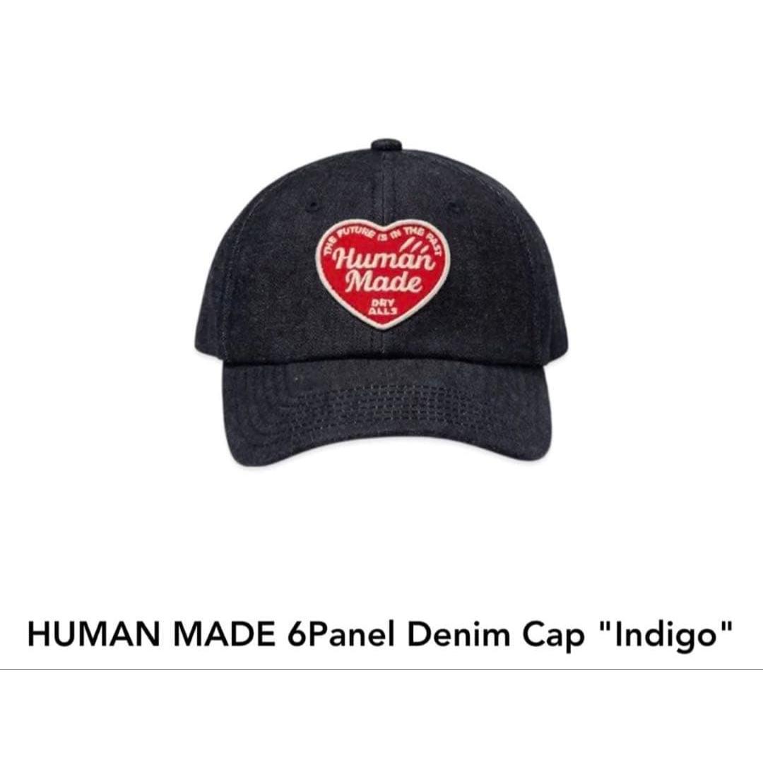 Used HUMAN MADE 6Panel Denim Cap Indigo