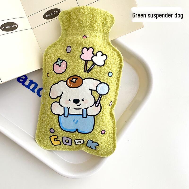 Anvelo Cartoon Teddy Fleece Hot Water Bottle