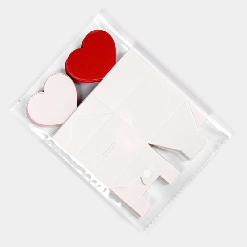 10Pcs Foldable Paper Gift Packaging Box Candy Chocolate Holder Box For Valentines Day Wedding Anniversary Gift Wrapping