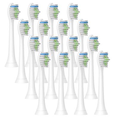 Electric Toothbrush Replacement Brush Compatible with Philips Sonicare Philips Sonicare Replacement Brush HX6064 Sonic 4 Set of 16 Compatible Brush