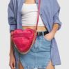 Moschino Casual Fashion Heart Logo Zipper Tote Bag Women handbags Pink 74288268A5217