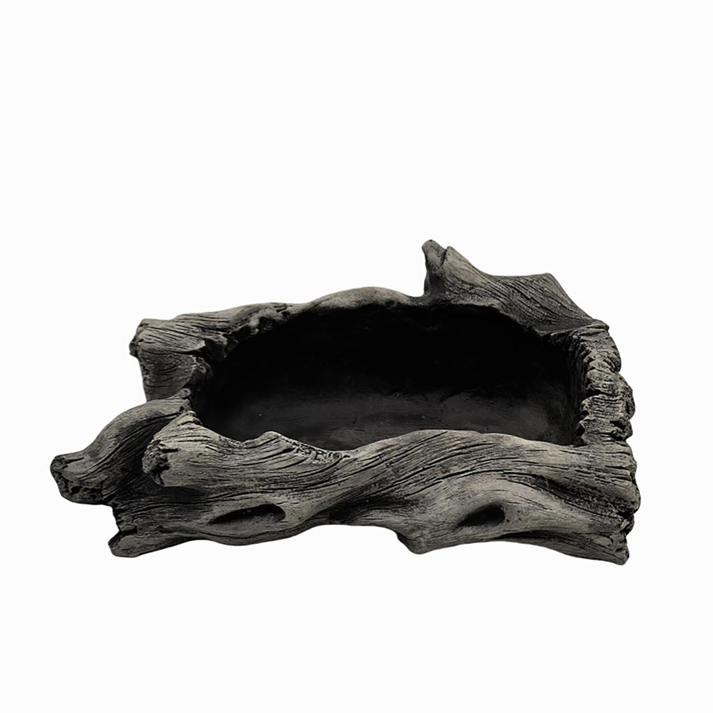 Artificial Driftwood Succulents Planter Rustics Cactus Flower Pots for Small Plant Flower Arrange Tree Stumps Sculpture