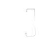 3 Sets Floating Shelf Tempered Glass Wall Storage Organizer Bathroom Toiletries Kitchen Seasonings Silver