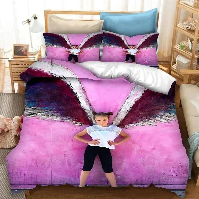 Luxury New 3D Print Piper Rockelle Bedding Set Double Twin King Duvet Cover Comforter Pillowcase Boys Girls Adults Bedroom