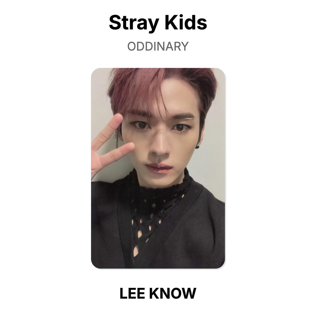 Stray Kids ODDINARY Official Photocard