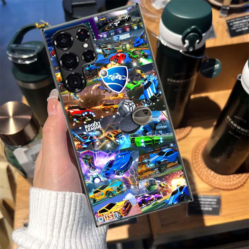 

R-Rocket L-League Game Cases Phone Case for Samsung Galaxy S26 Ultra S25 Edge S24 S23 FE S21 Plus S20 S22 S10 Cover TPU Capa She Samsung S25