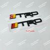 Suitable for Toyota 4RUNNER TRD Matte Black Letter Badge Replacement Self-adhesive Back AC9