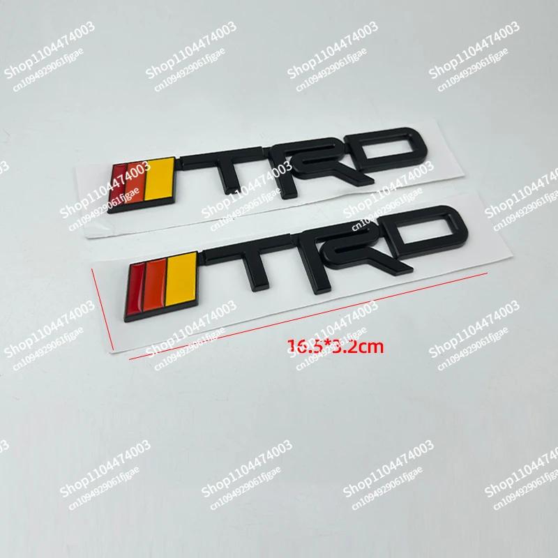 Suitable for Toyota 4RUNNER TRD Matte Black Letter Badge Replacement Self-adhesive Back AC9