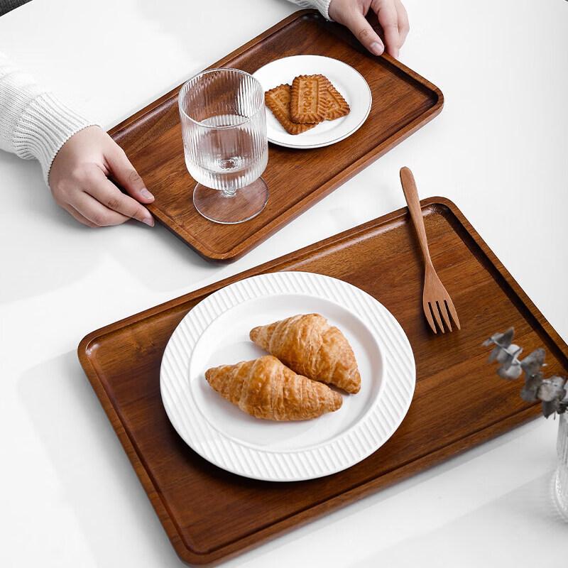 Japanese Style Wooden Serving Tray