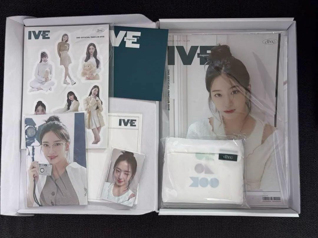 

[USED] IVE 2nd period fan club benefits DIVE IVE DIVE