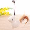 1 Pc Wooden Mouse Rods Plaything Environmental Pet Tease Cat Toys