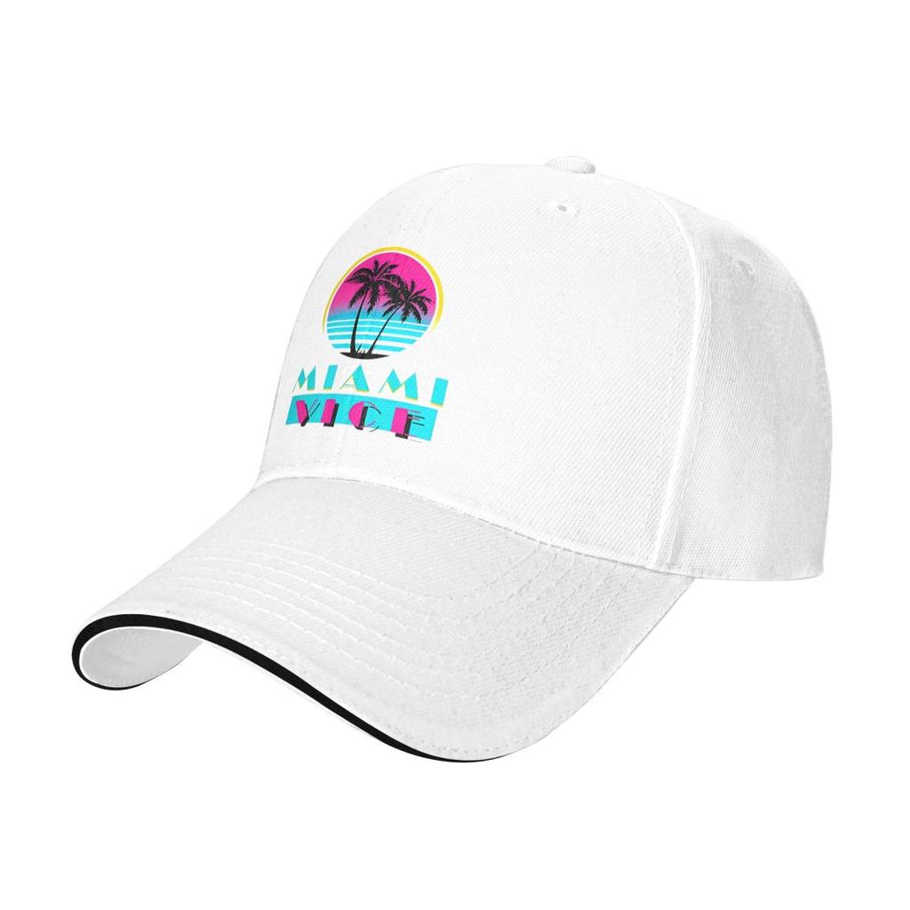 Miami Vice Round Lightweight Hats Woman Hats For Men Baseball Cap Men