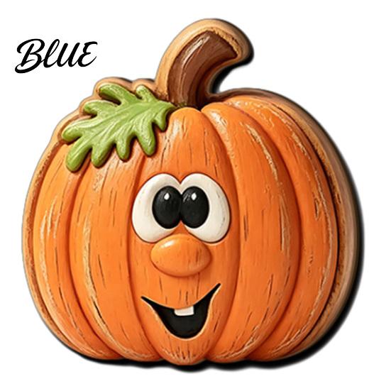 Halloween Wood Tabletop Decor Wooden Ornament Retro Solid Ghost/Letter/Pumpkin Sign Decorative Ghost Sign Centerpiece Decoration for Home