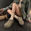 Sheepskin and fur integrated thick-soled snow boots winter 2025 winter new cotton shoes warm women's boots women's velvet short boots