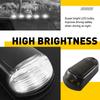 5pcs Wireless Solar Cab Lights Punch Free LED Roof Lamps Cold White Waterproof