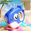 6 Hole Cartoon Animal Bubbles Guns Electric Bubbles Machine LED Light Outdoor Party Game for Kids Automatic Blowing Bubbles Toys