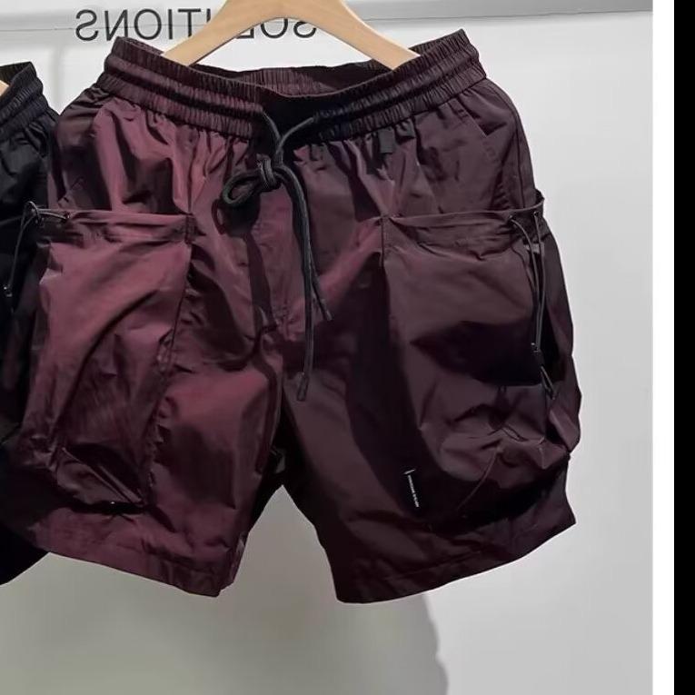 Men's Quick-Drying Casual Loose Multi-Pocket Work Shorts