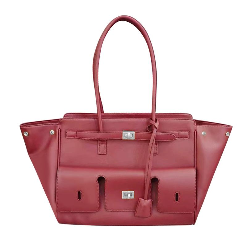 Kleines Nischen-Design, hochwertiges Gefühl, große Kapazität, vielseitige neue Stil-Tragetasche für Damen, modische Umhängetasche für den Arbeitsweg