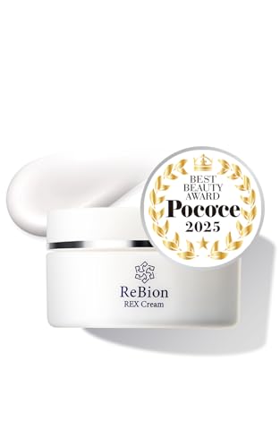 ReBion Rex Cream Human Stem Cell Exosome Retinol Human-type Ceramide Cica Cream Vitamin C Derivative Dry Skin Face Hyaluronic Acid Moisturizing 50g Re