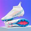 Men's Soccer Shoes Anti-slip TF/FG Football Boots Breathable Outdoor Grass Soccer Boot Low-Top Non-Slip Sports Soccer Sneakers