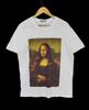 Vintage 90s Mona Lisa Art T-Shirt - Leonardo Da Vinci - Size M