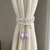 Romantic Magnetic Curtain Buckle Decorative Curtains Tie Rope  Dining Room