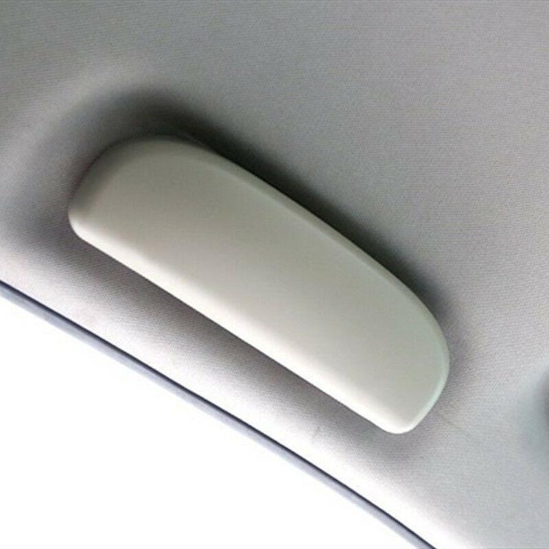 

New 1x Beige Universal Car Interior Sunglasses Storage Box Sun Glasses Eyeglass Case