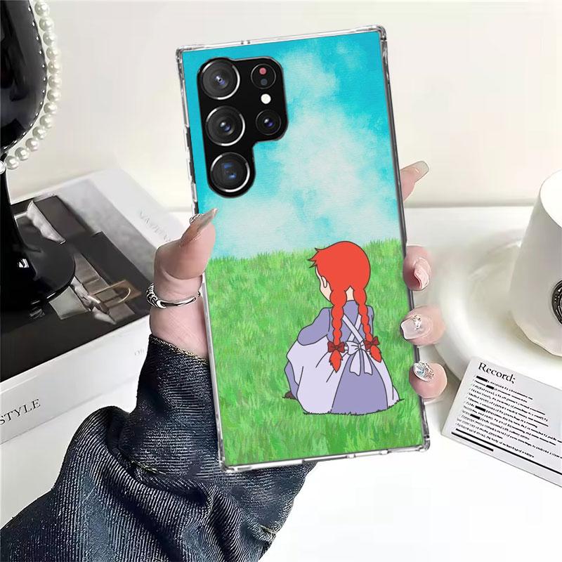 

A-Анна из Зеленых Крыш Ширли Для Samsung Galaxy Note 20 Ultra 9 8 10 Pro Чехол Для Телефона S10E S10 Lite S9 Plus S8 + S7 Edge A6 A7 A Samsung A7 2018