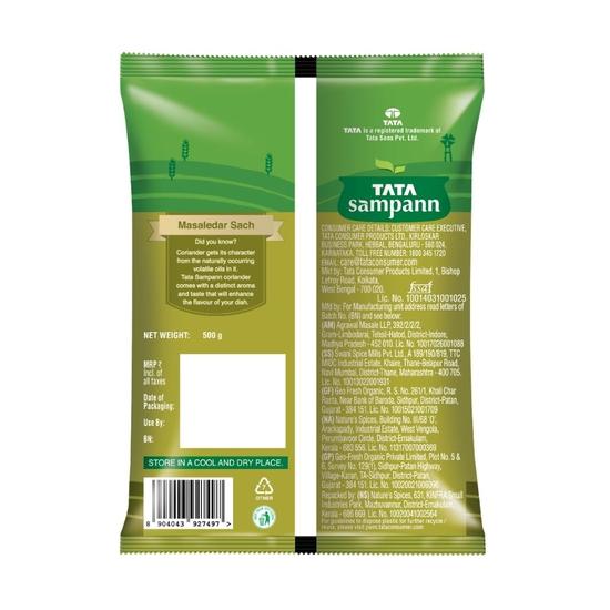 TATA Sampann Powder - Coriander, 500 G
