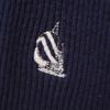 NAUTICA 90s Old Tilden Long sleeve V neck sweater XL Navy knit Men's Used