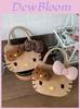 Hello Kitty Tegneserie Skulderveske For Jenter Med Pu-materiale Og Romslig Oppbevaring