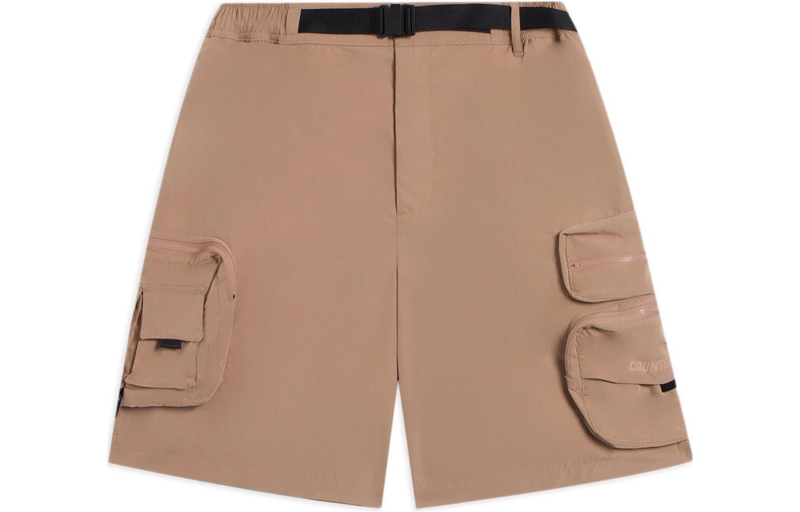 Li Ning CF Tracing Casual Shorts Men s Gingerbread Brown AKSSA35-2 XXXL