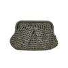 Stroh Wolken Clutch Tragbare Schulter Crossbody - Lässig Outdoor Strand Urlaub Kette Riemen Damen Crossbody Tasche