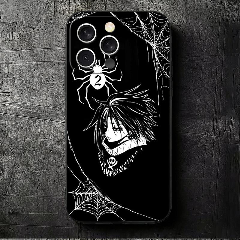 Hunter X-Hunters Feitan Portor Soft Phone Case for iPhone 16 16E 17 Air 15 Pro Max 14 Plus 13 Mini 11 12 7 Black Cover Back Shel