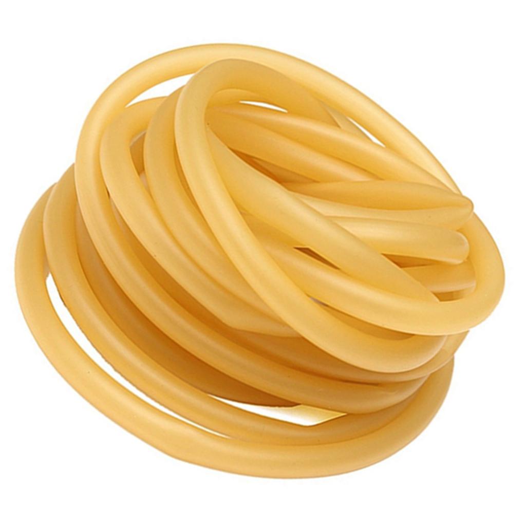 6x9mm Natural Latex Rubber Band Rubber Hose for   Catapult Surgical Tube Elastic Parts